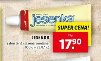 Lidl Jesenka nabídka