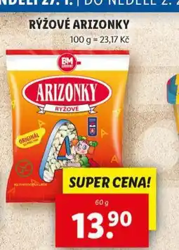 Lidl Rýžové arizonky nabídka