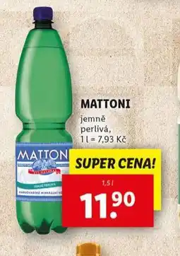 Lidl Mattoni nabídka