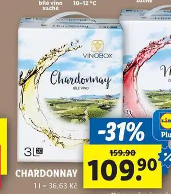 Lidl Chardonnay nabídka