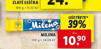 Lidl Milena nabídka