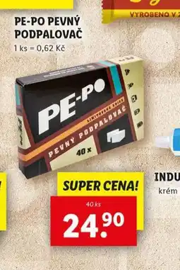 Lidl Pe-po pevný podpalovač nabídka