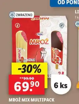 Lidl Mrož mix multipack nabídka