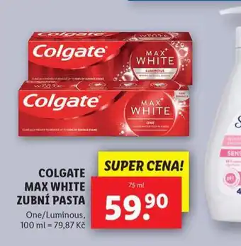 Lidl Colgate max white zubní pasta nabídka