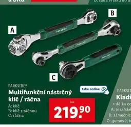 Lidl Multifunkční nástrčný klíč / ráčna nabídka