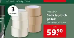 Lidl Sada lepicích pásek nabídka