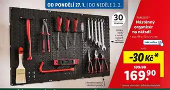 Lidl Nástěnný oraganizér na nářadí nabídka