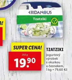 Lidl Tzatziky nabídka