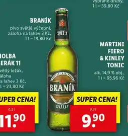 Lidl Pivo braník nabídka