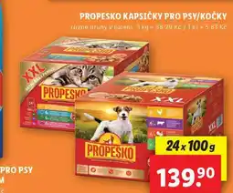 Lidl Propesko kapsičky pro psy nabídka