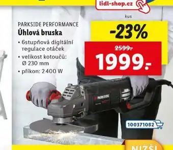 Lidl Úhlová bruska nabídka