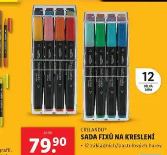 Lidl Sada fixů na kreslení nabídka