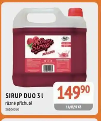 Coop hb Sirup Duo nabídka