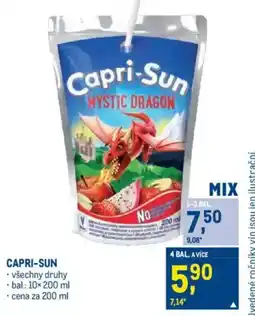 Makro CAPRI-SUN nabídka