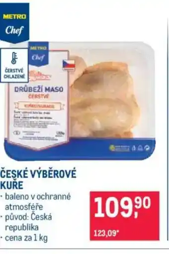 Makro České výběrové kuře nabídka