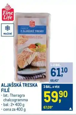 Makro Aljašská treska filé nabídka