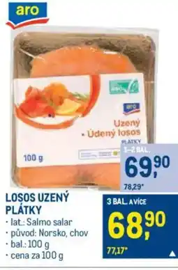 Makro Losos uzený plátky nabídka