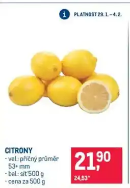 Makro Citrony nabídka