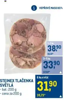 Makro Steinex tlačenka světlá nabídka