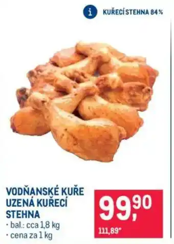 Makro Vodňanské kuře uzená kuřecí stehna nabídka