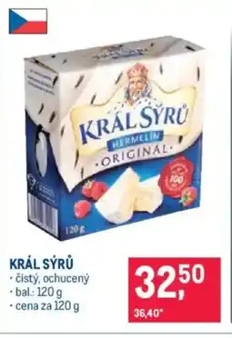 Makro KRÁL SÝRŮ nabídka