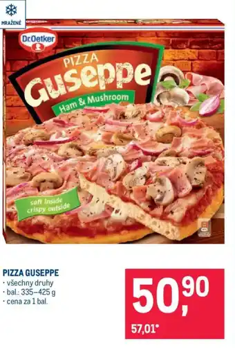 Makro Pizza guseppe nabídka