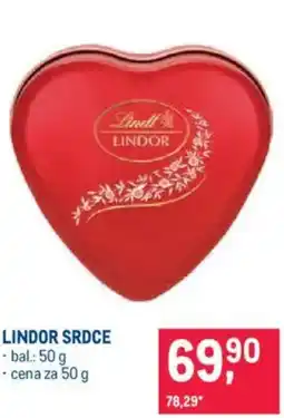 Makro Lindor srdce nabídka