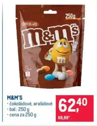 Makro M&M'S nabídka