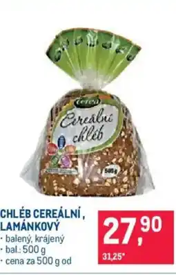 Makro Chléb cereální, lamánkový nabídka