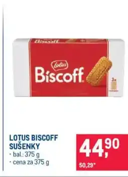 Makro Lotus biscoff sušenky nabídka