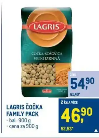 Makro LAGRIS Čočka family pack nabídka