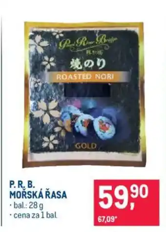 Makro P. R. B. Mořská řasa nabídka