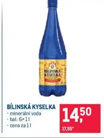 Makro BÍLINSKÁ KYSELKA nabídka