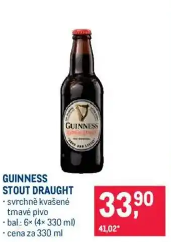 Makro GUINNESS Stout draught nabídka