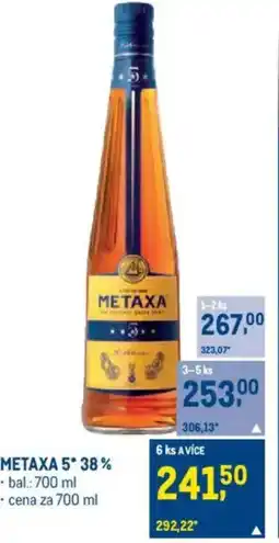 Makro METAXA 5* 38% nabídka