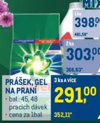 Makro Prášek, gel na prani nabídka