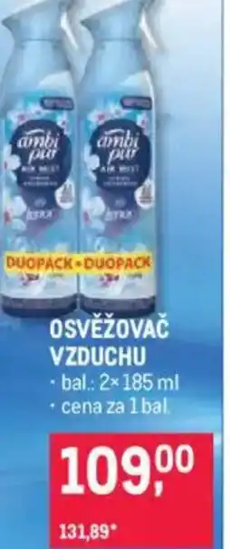 Makro Osvěžovač vzduchu nabídka