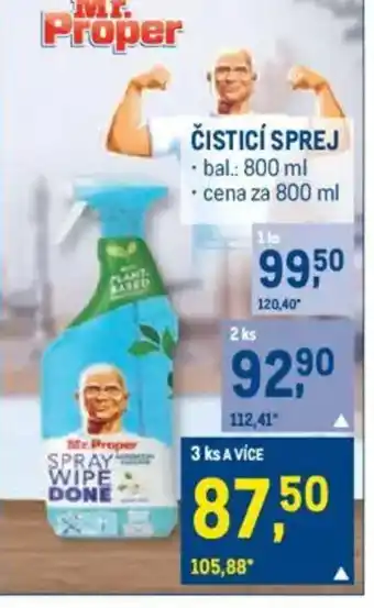 Makro Čisticí sprej nabídka