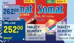 Makro SOMAT Tablety do myčky nabídka