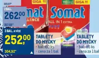 Makro SOMAT Tablety do myčky nabídka