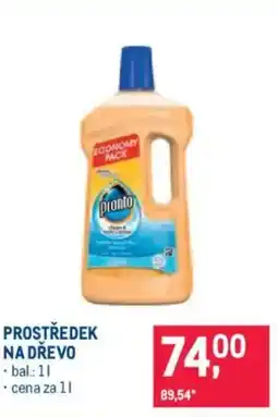 Makro PRONTO Prostředek na dřevo nabídka