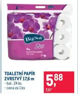 Makro Toaletní papír 2vrstvý 17,6 m nabídka