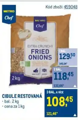 Makro Cibule restovaná nabídka