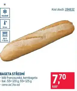 Makro Bageta střední nabídka