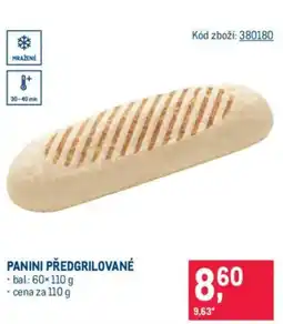 Makro Panini předgrilované nabídka