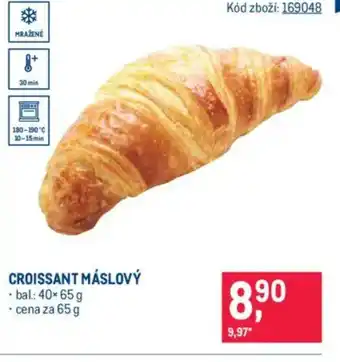 Makro Croissant máslový nabídka