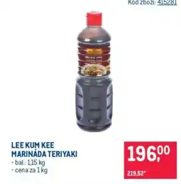 Makro LEE KUM KEE Marináda teriyaki nabídka