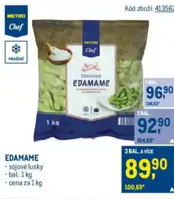 Makro Edamame nabídka