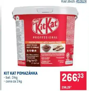 Makro KIT KAT Pomazánka nabídka