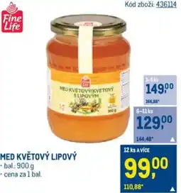 Makro Med květový lipový nabídka